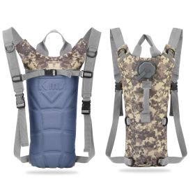 iMounTEK Tactical Hydration Pack 3L Water Bladder Adjustable Water Drink Backpack for Hiking Cycling Climbing Running (Option: 3LWaterBag ACU)