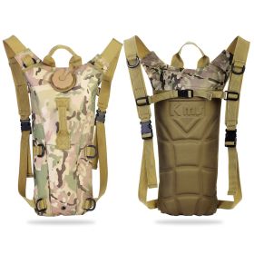 iMounTEK Tactical Hydration Pack 3L Water Bladder Adjustable Water Drink Backpack for Hiking Cycling Climbing Running (Option: 3LWaterBag Military)