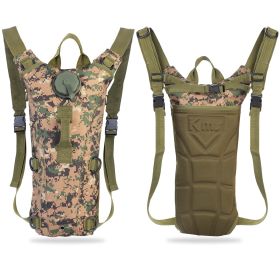 iMounTEK Tactical Hydration Pack 3L Water Bladder Adjustable Water Drink Backpack for Hiking Cycling Climbing Running (Option: 3LWaterBag Jungle)
